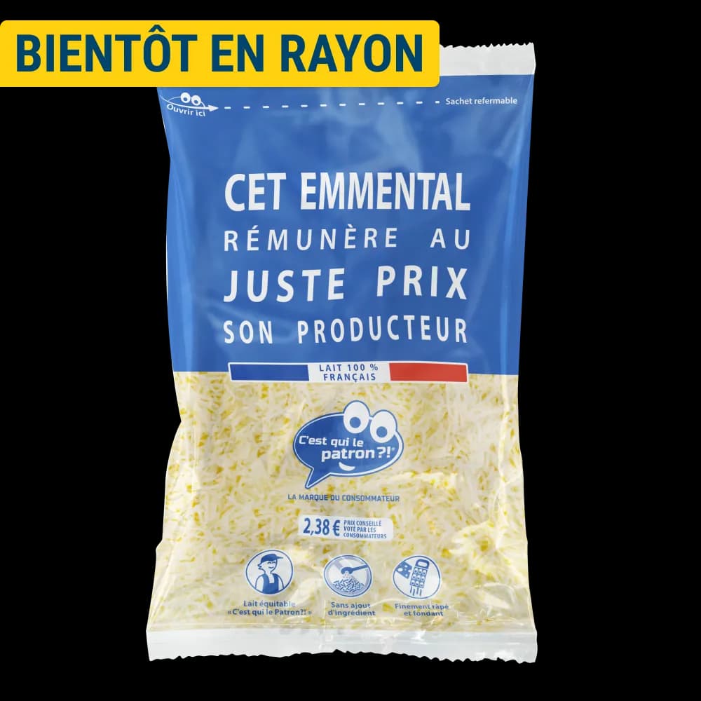 L'emmental râpé