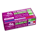 Packaging Le beurre bio demi-sel