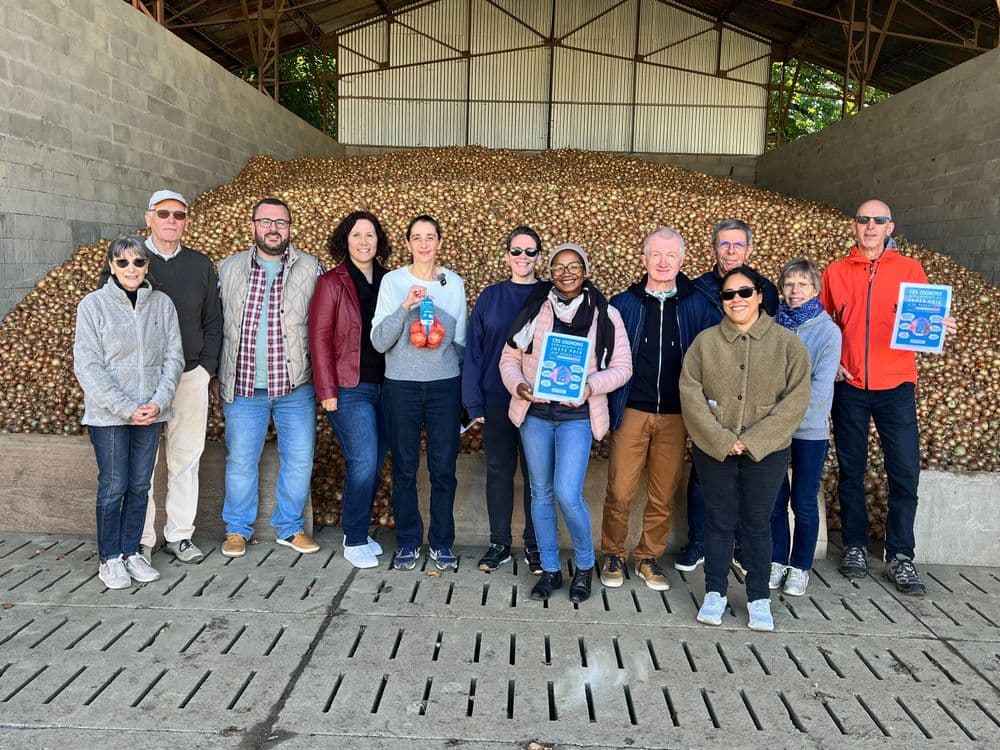 Visite sociétaire chez une production d'oignons CQLP