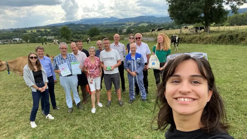 Visite sociétaire chez les producteurs de beurre bio C'est qui le Patron ?!
