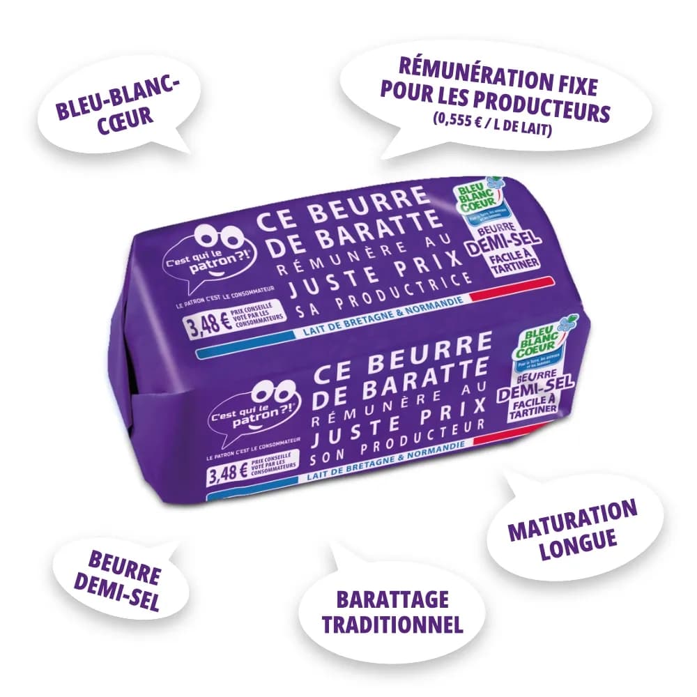 Cahier des charges beurre de baratte demi-sel C'est qui le Patron ?!