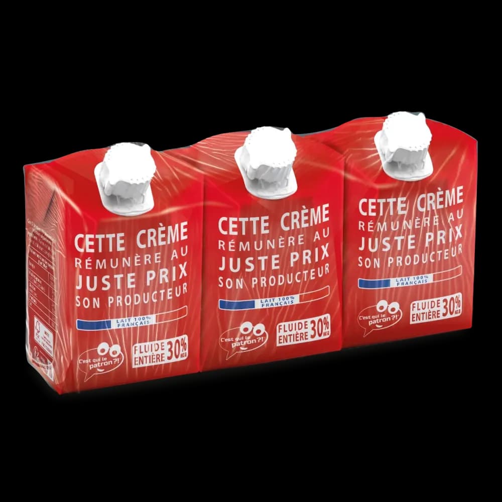 La crème UHT