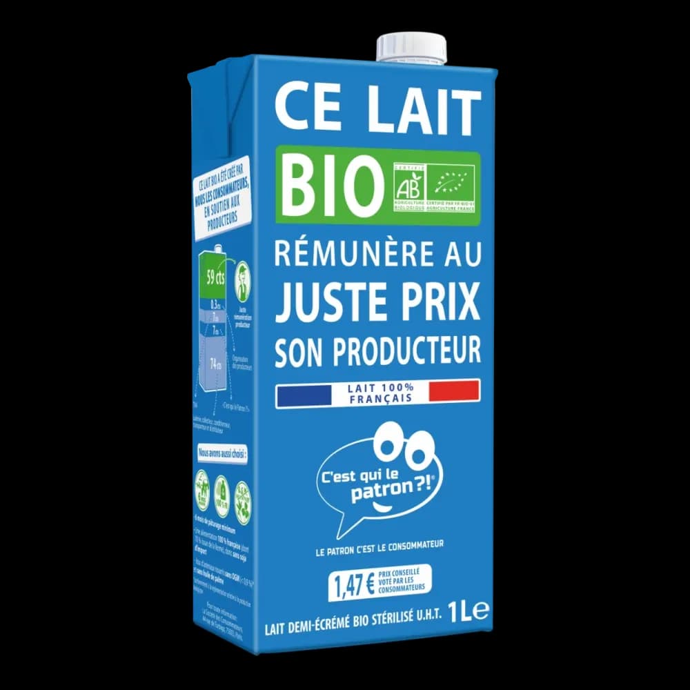 Le lait bio