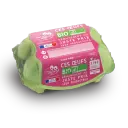 Packaging Les œufs bio x6