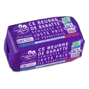 Packaging Le beurre de baratte demi-sel