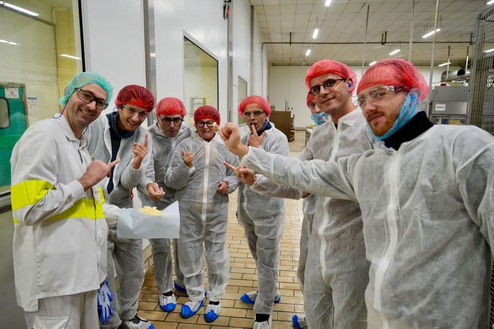 Visite sociétaire chez le producteur de beurre de baratte