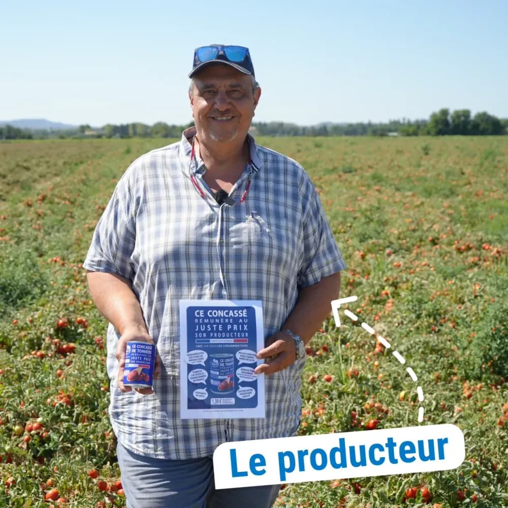 Producteur de tomates pour le concassé de tomates C'est qui le Patron ?!